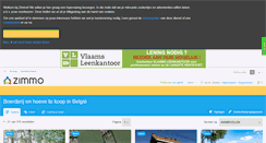 Desktop Screenshot of boerderijentekoop.be